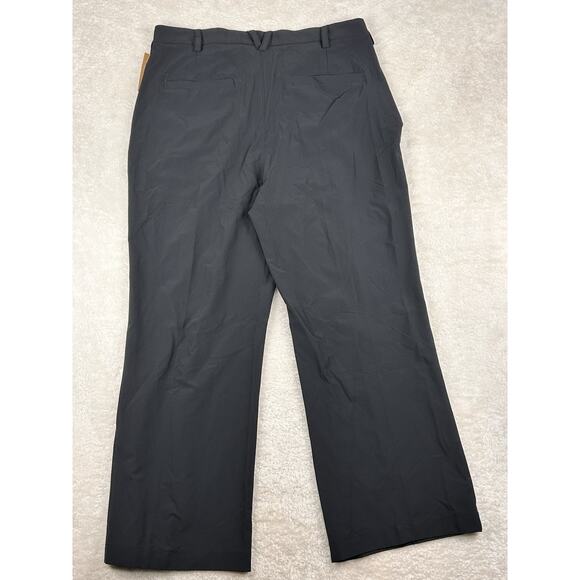 Duluth Trading Co. Flexcellence Wide Leg Trouser Pants Black Womens Size 18 NEW - Picture 2 of 10